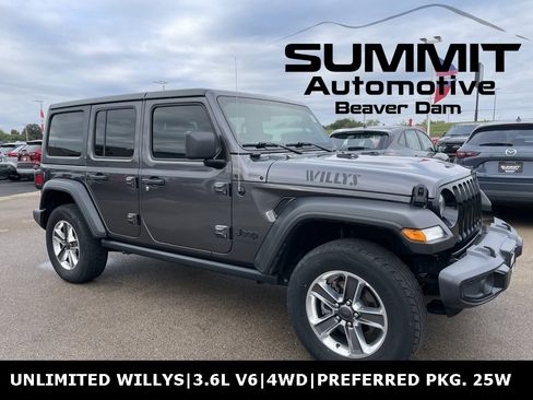 Used 2021 Jeep Wrangler Unlimited Sport image 1