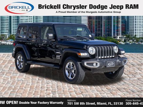 Used 2021 Jeep Wrangler Unlimited Sahara image 3
