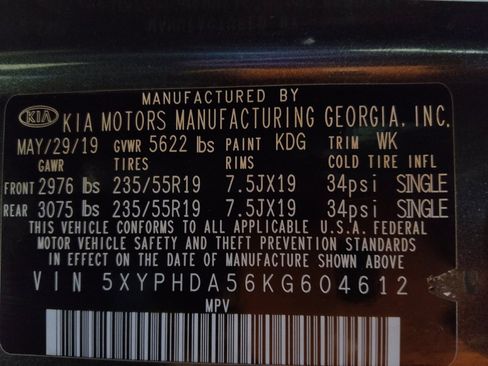 Used 2019 Kia Sorento EX image 33