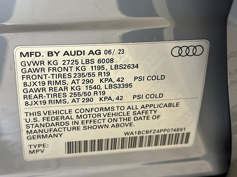 Certified 2023 Audi Q4 e-tron Premium Plus w/ Premium Plus RWD image 28