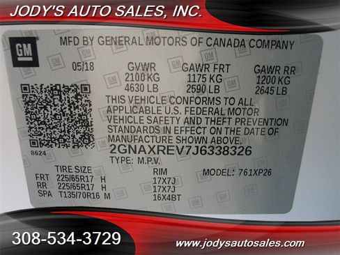 Used 2018 Chevrolet Equinox LS image 35