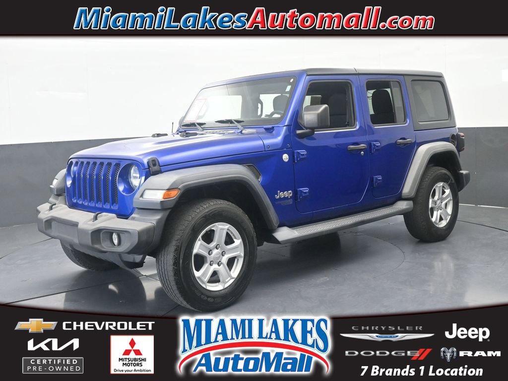 Used 2018 Jeep Wrangler Unlimited Sport S AWD/4WD 360° Tour