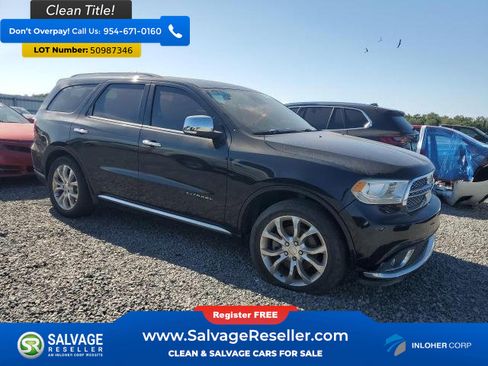 Used 2017 Dodge Durango Citadel w/ Premium Entertainment Group RWD image 5