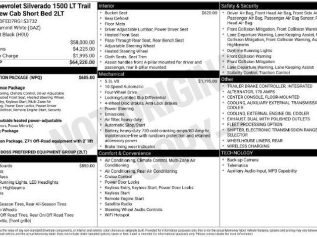 Used 2024 Chevrolet Silverado 1500 LT Trail Boss w/ Protection Package AWD/4WD image 47