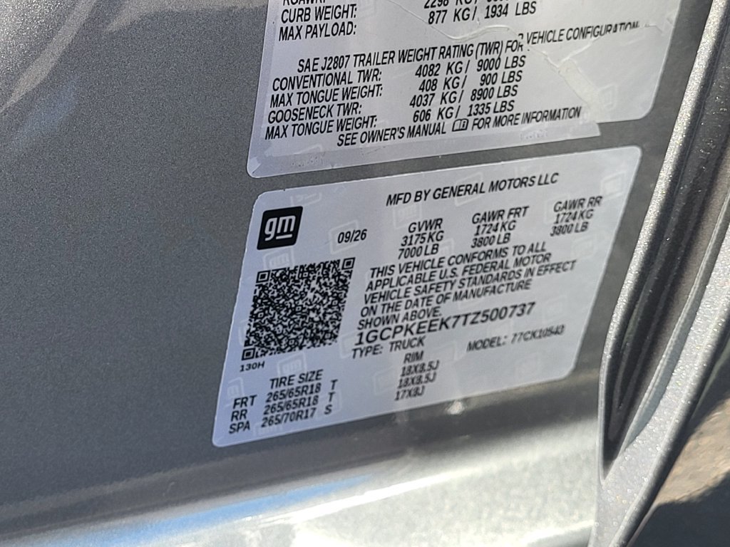 New 2026 Chevrolet Silverado 1500 RST AWD/4WD image 21