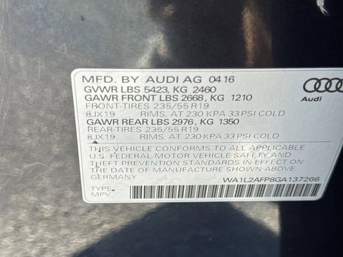 Used 2016 Audi Q5 2.0T Premium Plus w/ Technology Package image 28