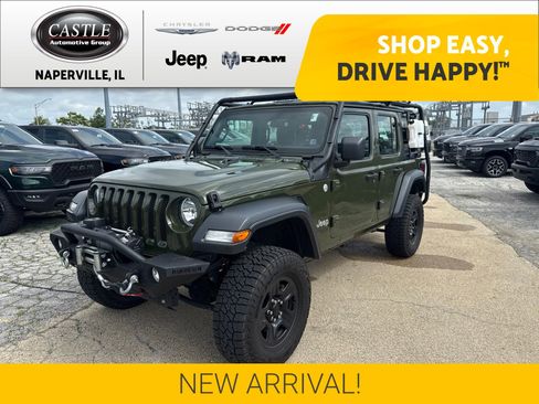 Used 2021 Jeep Wrangler Unlimited Sport AWD/4WD image 1