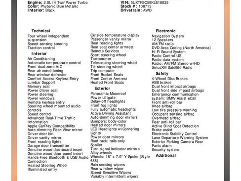 Used 2019 BMW X3 xDrive30i w/ Convenience Package image 30