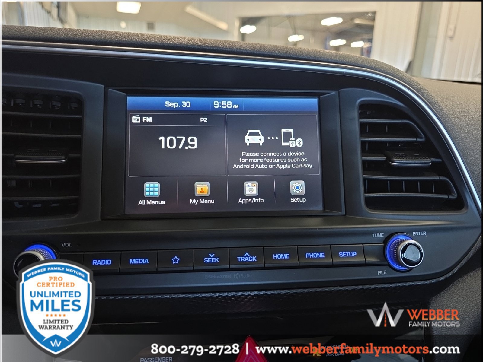Used 2019 Hyundai Elantra Sport w/ Cargo Package FWD image 16