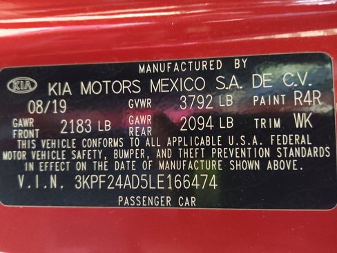 Used 2020 Kia Forte LXS FWD image 33