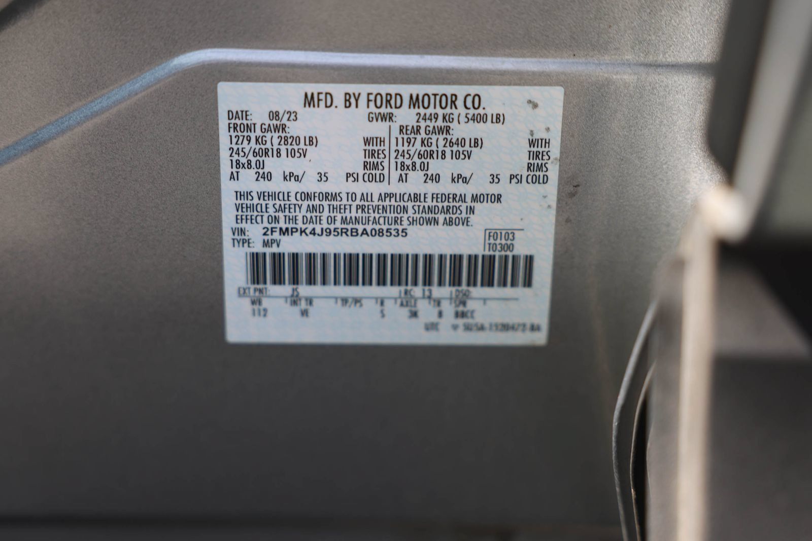 Used 2024 Ford Edge SEL w/ Convenience Package AWD/4WD image 27