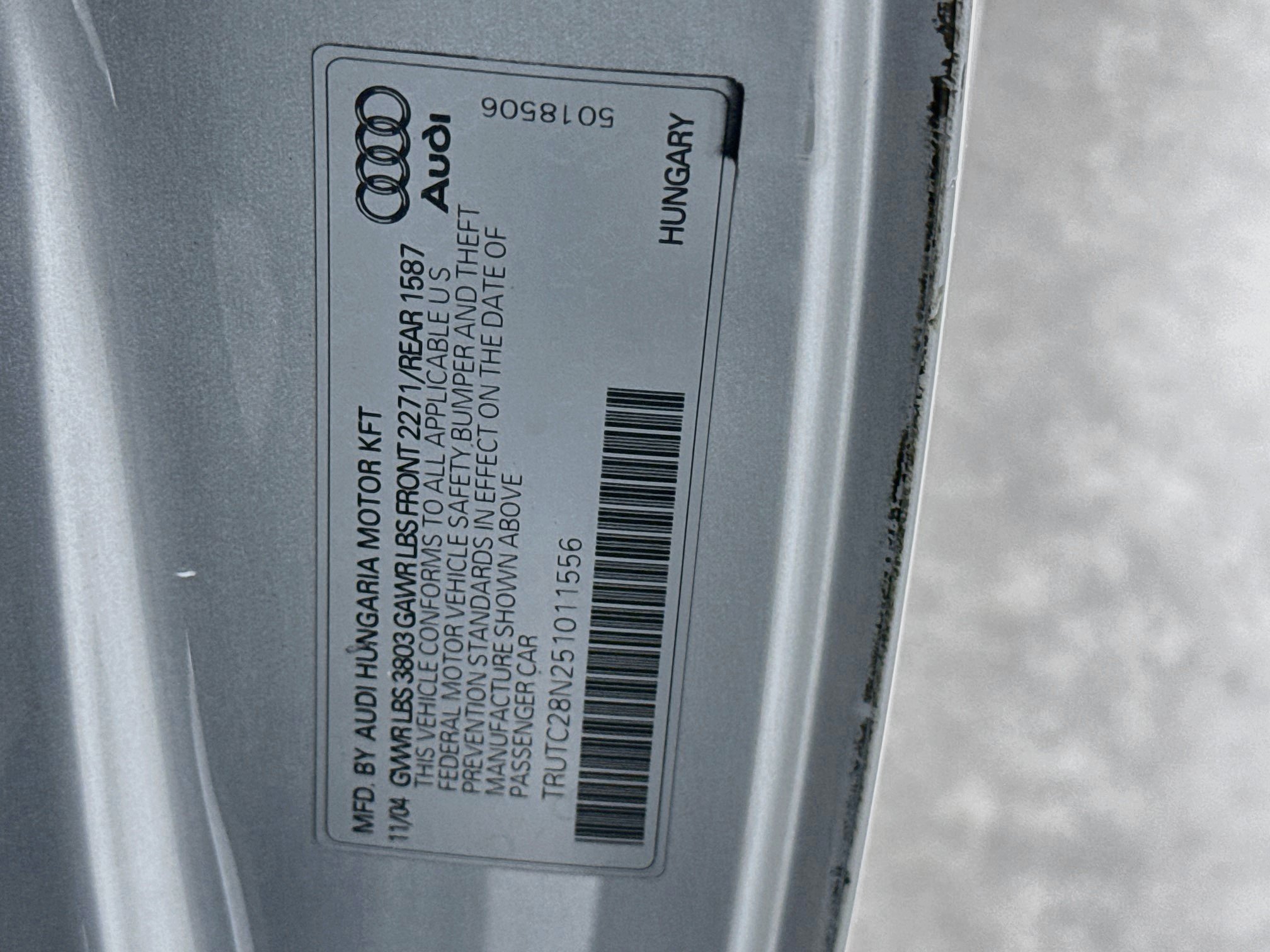 Used 2005 Audi TT 1.8T FWD image 26