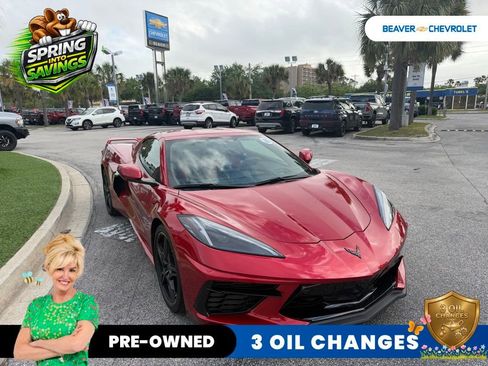 Used 2021 Chevrolet Corvette Stingray Premium Cpe w/ Z51 Performance Package image 2