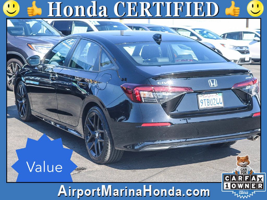 Certified 2025 Honda Civic Sport image 6