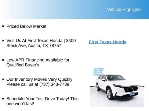 Used 2026 Honda CR-V EX image 9