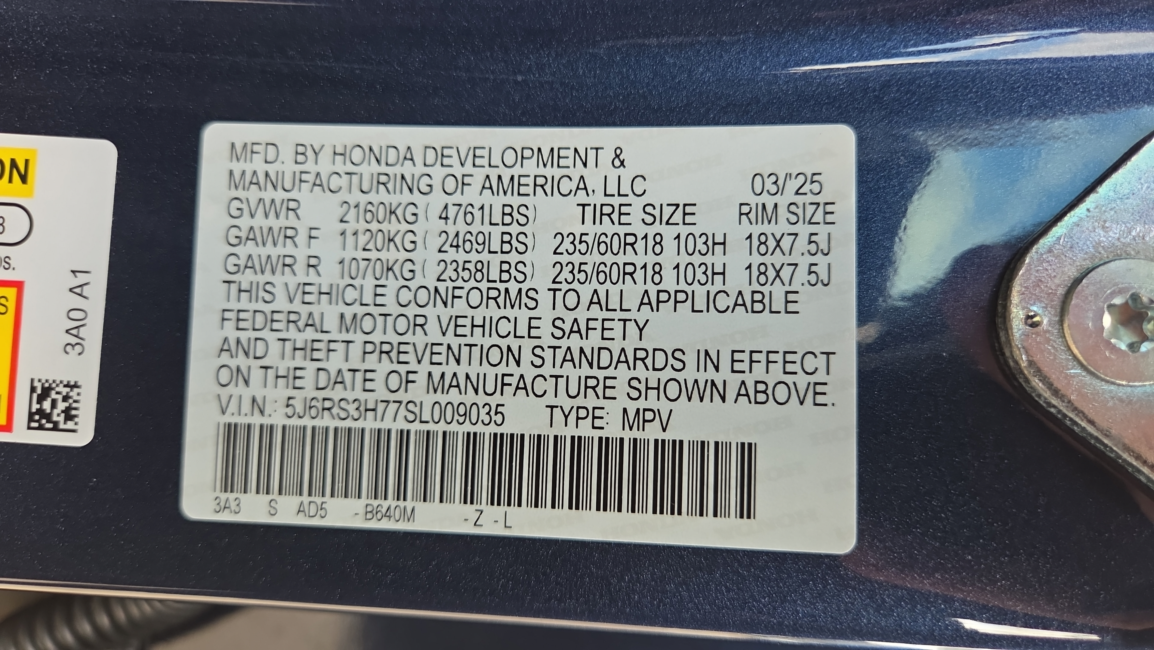 Used 2025 Honda CR-V EX-L image 24