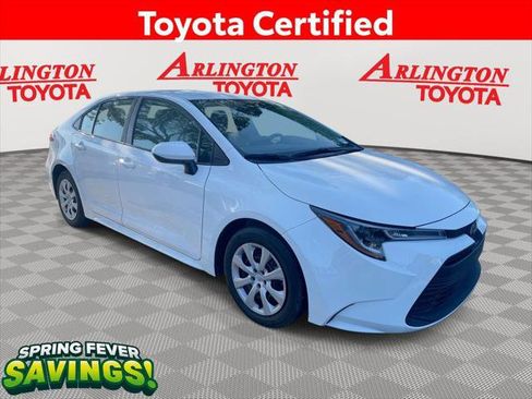 Certified 2025 Toyota Corolla LE FWD image 1