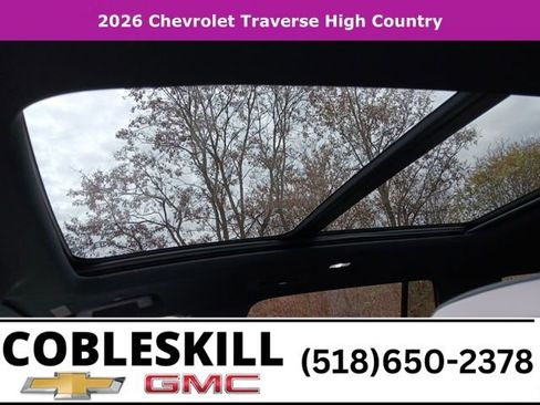 New 2026 Chevrolet Traverse High Country w/ LPO, Floor Liner Package image 16