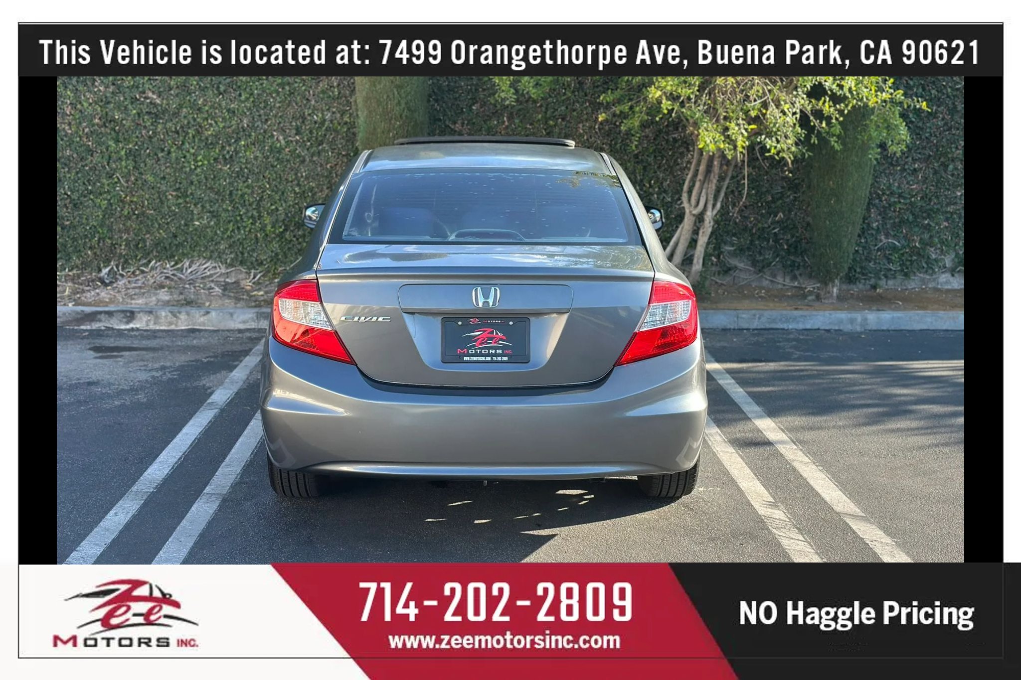 Used 2012 Honda Civic EX image 8