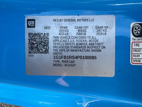 Used 2023 Chevrolet Camaro LT w/ RS Package RWD image 31