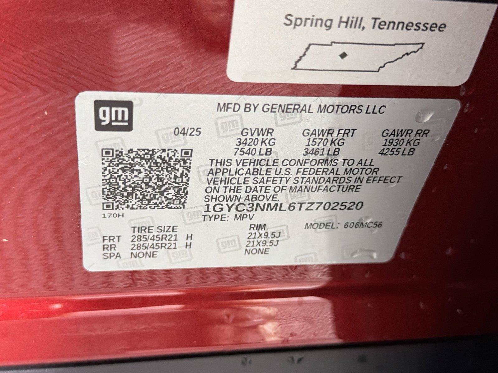 Certified 2026 Cadillac Vistiq Sport AWD/4WD image 35
