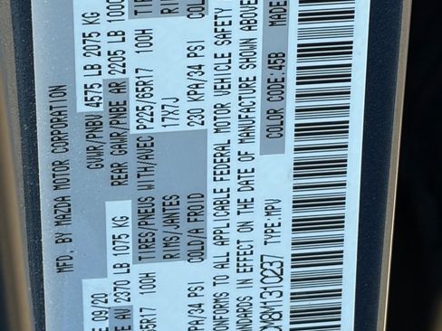 Used 2021 MAZDA CX-5 Touring FWD image 12