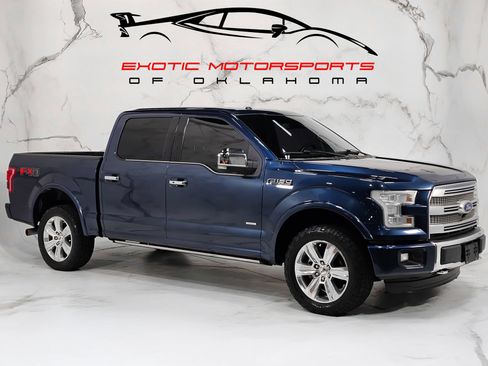 Used 2015 Ford F150 Platinum w/ Equipment Group 701A Luxury AWD/4WD image 1