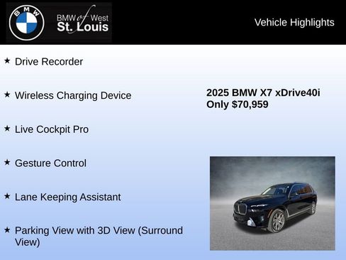 Used 2025 BMW X7 xDrive40i image 31