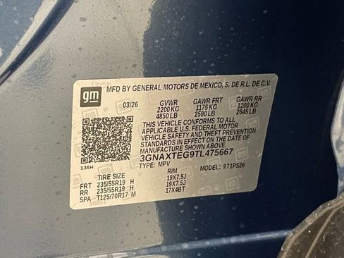 New 2026 Chevrolet Equinox RS w/ Convenience Package III AWD/4WD image 23