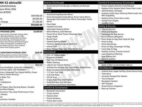 Used 2025 BMW X3 xDrive30i w/ Premium Package image 6