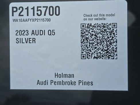 Certified 2023 Audi Q5 2.0T Premium w/ Convenience Package AWD/4WD image 29