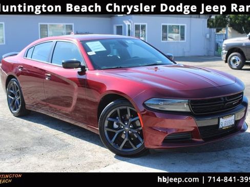 Used 2023 Dodge Charger SXT w/ Blacktop Package RWD image 1