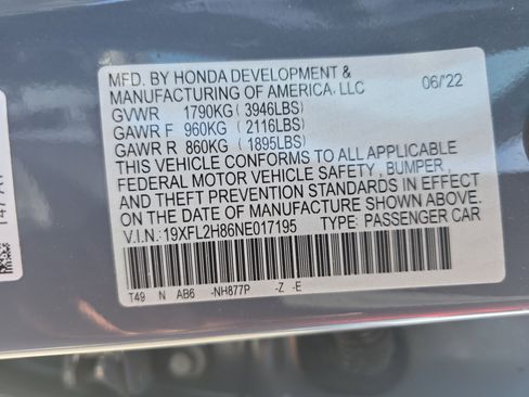 Certified 2022 Honda Civic Sport image 36