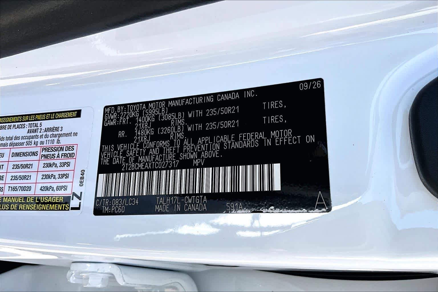 New 2026 Lexus RX 500h F Sport w/ Convenience Package AWD/4WD image 22