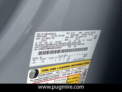 New 2025 Ford Expedition Platinum w/ Stealth Performance Package image 30