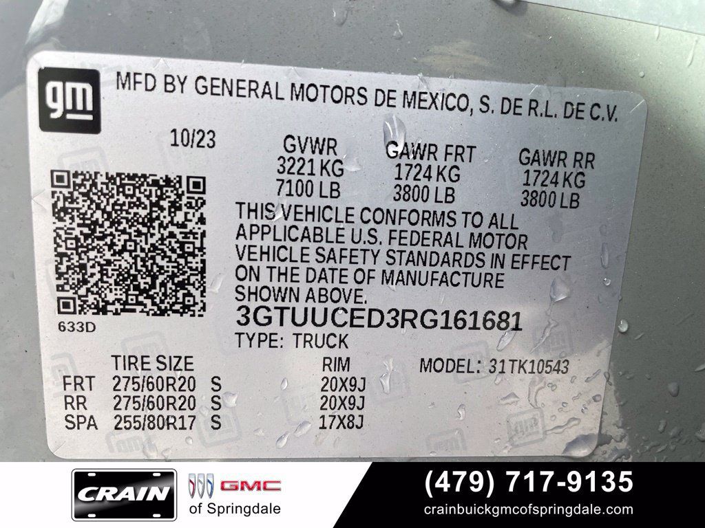 Used 2024 GMC Sierra 1500 Elevation AWD/4WD image 33
