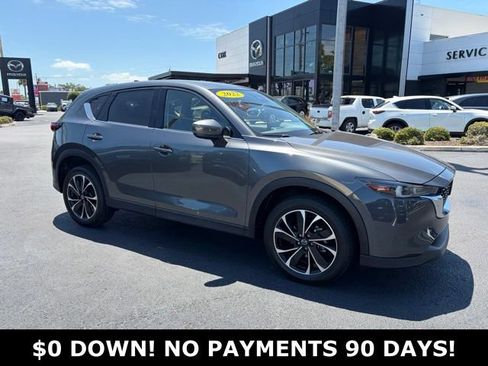 Used 2022 MAZDA CX-5 AWD 2.5 S w/ Premium Package image 1