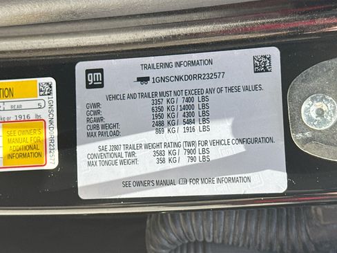 Used 2024 Chevrolet Tahoe LT RWD image 44