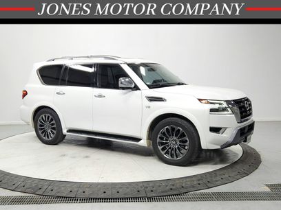 Used 2021 Nissan Armada Platinum w/ Captain's Chairs Package