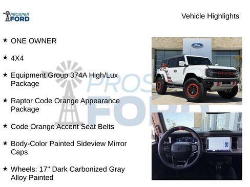 Used 2024 Ford Bronco Raptor AWD/4WD image 5