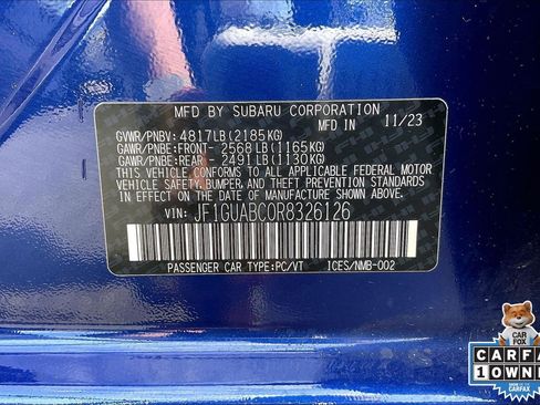 Certified 2024 Subaru Impreza 2.0i image 32