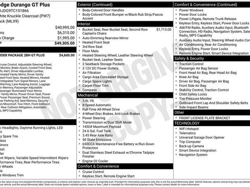 New 2026 Dodge Durango GT image 3