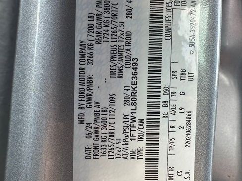 Used 2024 Ford F150 XL w/ Equipment Group 103A High AWD/4WD image 24