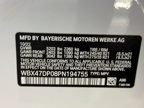 Certified 2023 BMW X3 sDrive30i w/ Premium Package w/ZPA image 22
