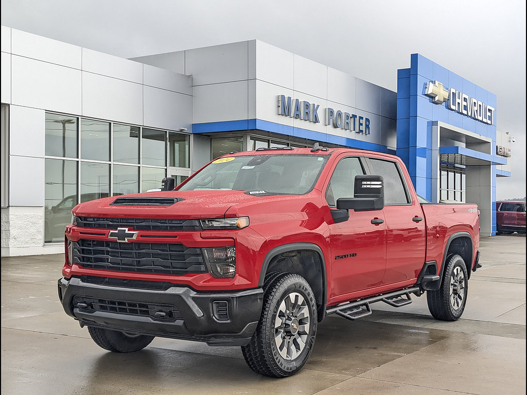 Used 2024 Chevrolet Silverado 2500 Custom w/ Custom Value Package AWD/4WD image 1