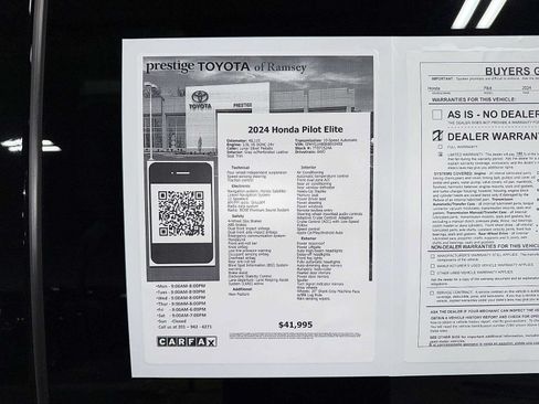Used 2024 Honda Pilot Elite image 13