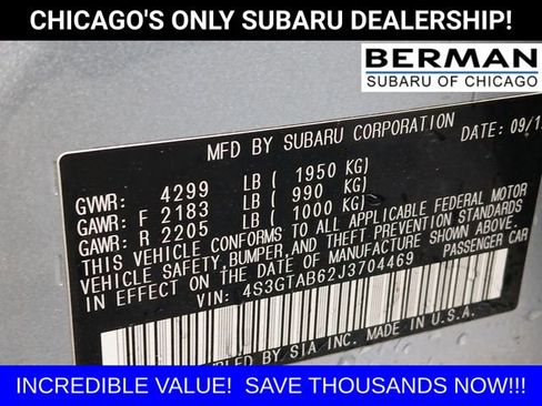 Used 2018 Subaru Impreza 2.0i Premium w/ Popular Package #2 image 19