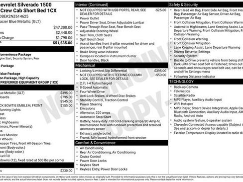 Used 2022 Chevrolet Silverado 1500 Custom AWD/4WD image 17