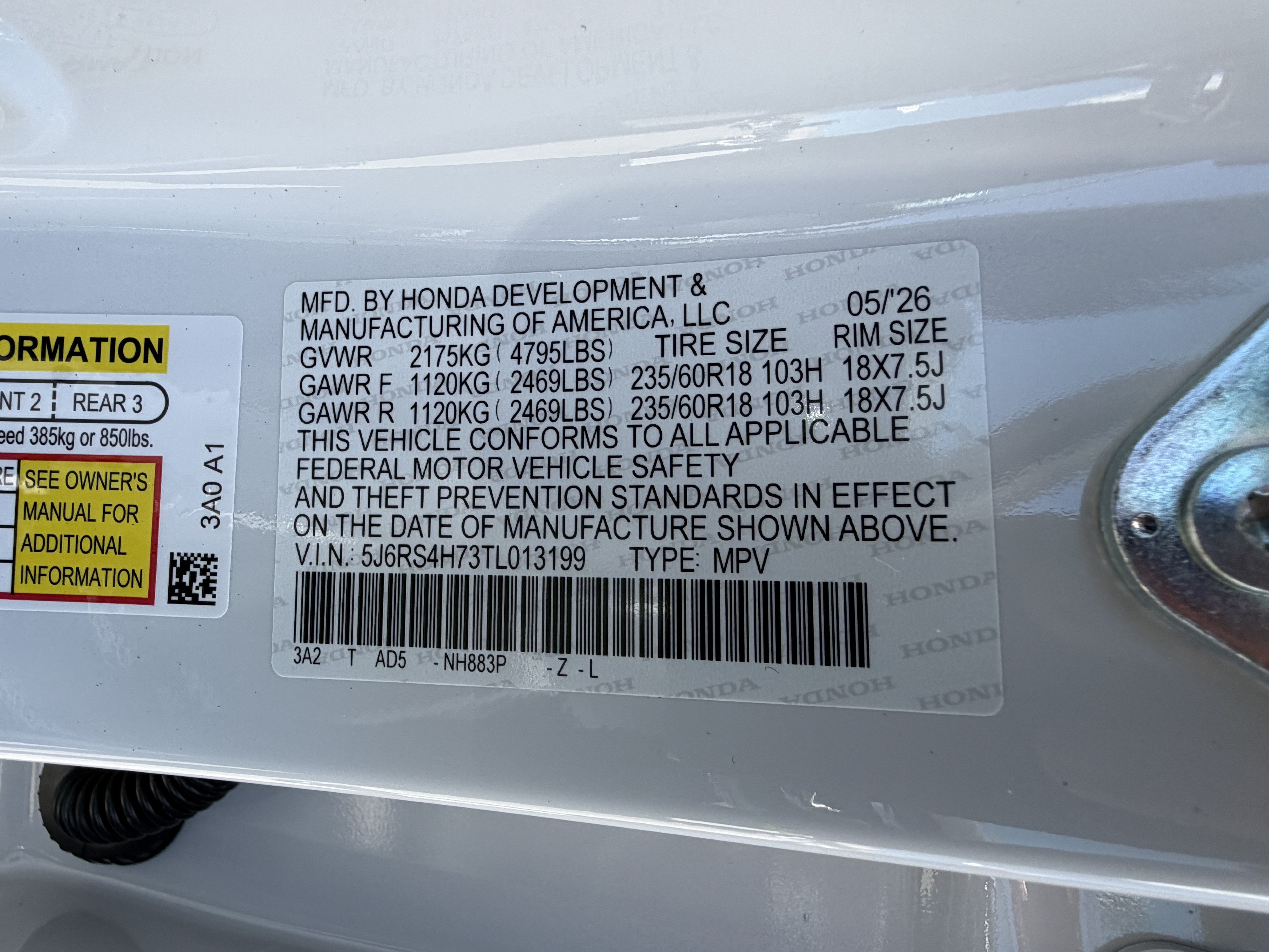 New 2027 Honda CR-V EX-L image 37