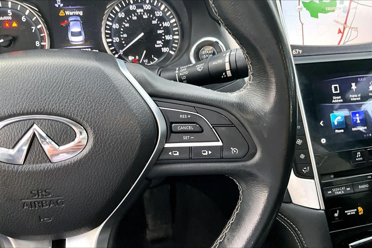 Used 2019 INFINITI Q50 Luxe w/ Essential Package (3.0T Luxe) RWD image 24